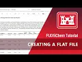 Creating a Flat File - FUDSChem
