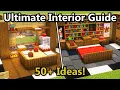 Minecraft The Ultimate Interior Building Guide 50 Furniture Ideas