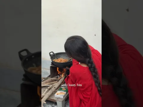aj meny ghr valo k liye bnaya pulao π #minivlog #villagelife