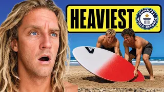 World’s HEAVIEST Skimboard Prank in Mexico