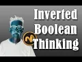 Inverted Boolean Thinking in MODO