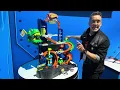 Pandar Media - Mattel Hot Wheels Ultimate T-Rex Garage Playset Demonstration at NY Toy Fair 2026