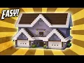 Minecraft How To Build A Suburban House Tutorial