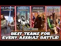 The Best Cheapest Teams for Every Assault Battle in Star Wars Galaxy of Heroes