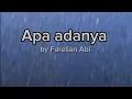 Download Lagu Apa adanya - by Farelian Abi