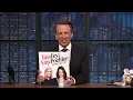 Amy Poehler Tries to Get Seth to Cry on Late Night's 10th Anniversary