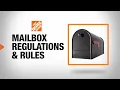 Mailbox Regulations and Rules The Home Depot
