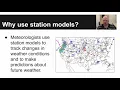 Reading weather station models
