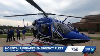 UnityPoint Health unveils new LifeFlight helicopters and pediatric ambulance