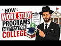 How Work Study Programs Help Pay for College