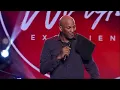Caleb Gordon performs with Donnie McClurkin and Tye Tribbet