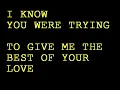The Eagles - The best of my love (w/ lyrics)