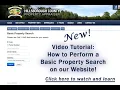 How to perform a Basic Property Search on the Hillsborough County Property Appraiser Website