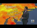Midday Friday Weather Forecast Feeling Like The Triple Digits