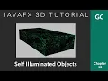 JavaFX 3D Tutorial - Self Illuminated Objects
