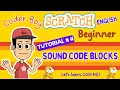 Scratch Tutorial Learn Sound Code Blocks for Beginners English