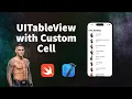 UITableView Tutorial Part 2 using Swift UIKit 2023