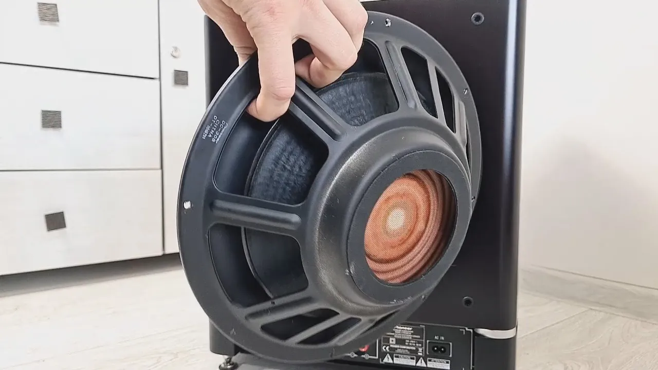 Teardown Pioneer Home Subwoofer + Free Air Test