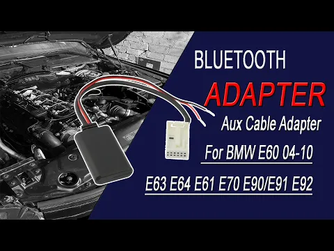 Download MP3 Bluetooth installation in BMW E60/E61 Cheap Bluetooth adapter from Aliexpress.