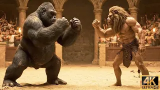 King Kong Vs Sphinx Lion 2025 GLADIATOR S FURY FULL 60 Minutes 