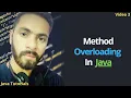 Method Overloading in Java Java Tutorial