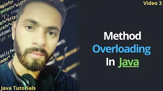 Method Overloading in Java Java Tutorial