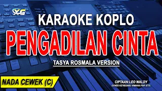 pengadilan cinta karaoke koplo nada wanita leo waldy tasya rosmala version