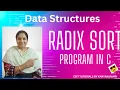 Radix sort program in C Program for Radix sort in C Implementation of Radix sort