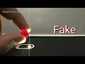 How to check Ruby Stone Real or Fake with Flashlight