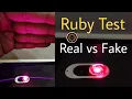 Download Lagu How to check Ruby Stone Real or Fake with Flashlight