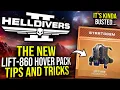 Helldivers 2 - The New Hover pack is so good it needs its own tips and tricks
