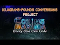 Kilogram-Pounds project in JavaScript JavaScript Coding Maxima