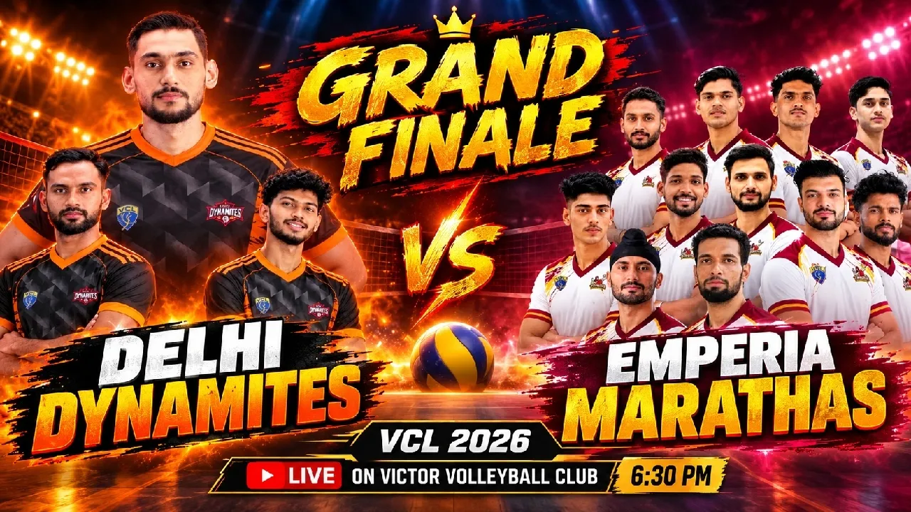 GRAND FINALE | DELHI VS MARATHA'S | VCL 2026 | #victorvolleyballclub 2026-10-23 13:43