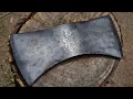 Cleaning Axe Head Vintage True Temper Vulcan Kelly Works