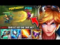 Download Lagu I BROKE THIS ANNIE'S MENTAL WITH AP EZREAL ONE SHOTS! (PENTAKILL WITH ULT)