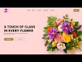 Flower Website Using HTML CSS Step by Step Tutorial Fast Code