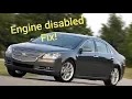 Chevy malibu engine disabled fix 2008-2012