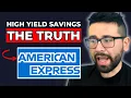 AMEX High Yield Savings Worth It in 2026 The Truth