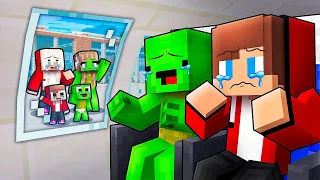 jj and mikey left their families forever in minecraft maizen