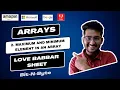 2 Find Max and Min element in an array Arrays Very Easy Solution Love Babbar 450 DSA