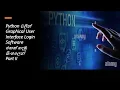 How To Create Secure Login Signup System from Python SQLite3 Part II Black tiger Sinhala