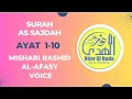 Download Lagu Surah As Sajdah Ayat 1-10 by Shiekh Mishari Rashid Al-Afasy voice per page 15 liness