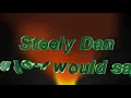 Steely Dan ~ 'Only a fool would say that'  with lyrics on screen