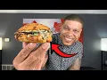 NEW Panera Bread Spicy Steak Asiago BAGEL Stack Review