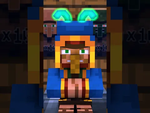 The Wandering Trader's Secret Magic Power! - Minecraft Animation #minecraft #memes #shorts