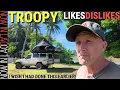 Lagu TRAVELING LAOS in a Troopy LIKES \u0026 DISLIKES after Our Washed Out Laos Trip
