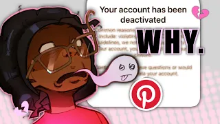 so my Pinterest account got suspended