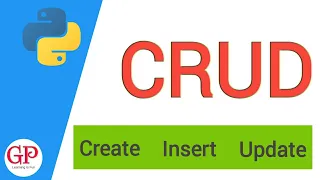 CRUD operations python crud python database connection Python Tutorial