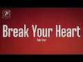 Download Lagu Taio Cruz - Break Your Heart (Lyrics) ft. Ludacris