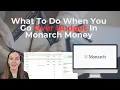 What To Do When You Go Over Budget In Monarch Money